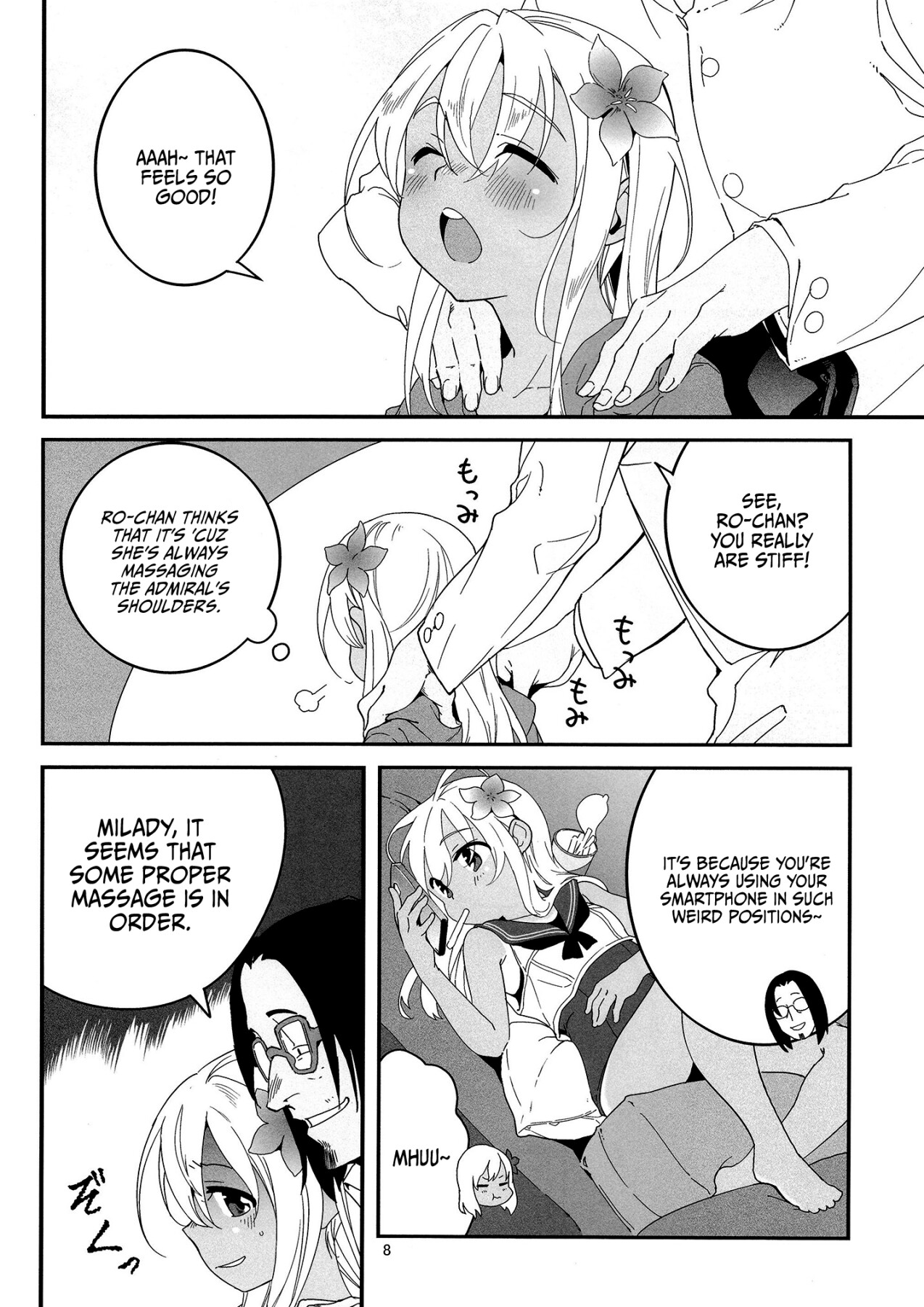 Hentai Manga Comic-Deploy! Ro-chan's Masssage Is Warm Even In Winter-Read-7